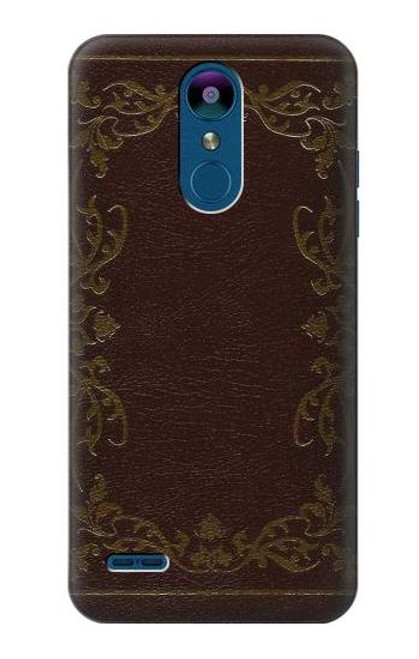 S3553 Vintage Book Cover Case For LG K8 (2018)