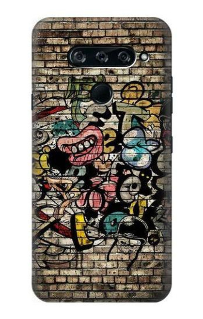 S3394 Graffiti Wall Case For LG V40, LG V40 ThinQ