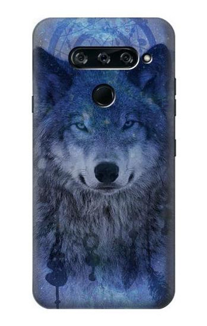 S3410 Wolf Dream Catcher Case For LG V40, LG V40 ThinQ