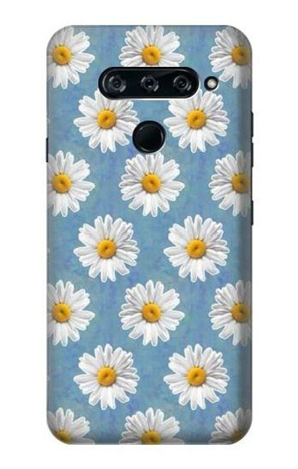 S3454 Floral Daisy Case For LG V40, LG V40 ThinQ