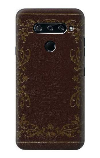 S3553 Vintage Book Cover Case For LG V40, LG V40 ThinQ