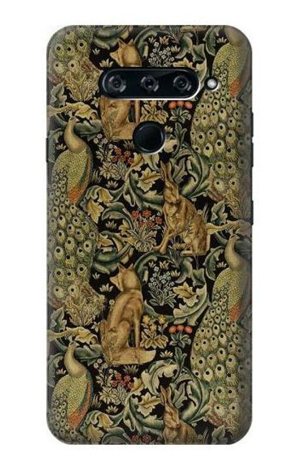 S3661 William Morris Forest Velvet Case For LG V40, LG V40 ThinQ