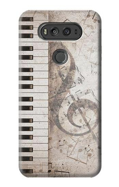 S3390 Music Note Case For LG V20