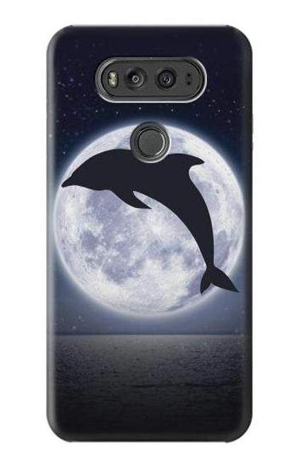 S3510 Dolphin Moon Night Case For LG V20