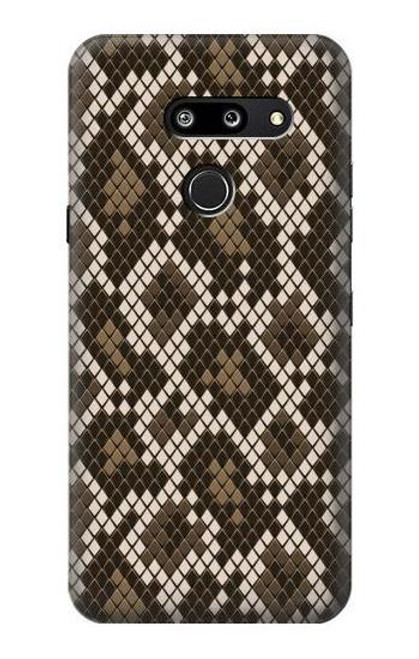 S3389 Seamless Snake Skin Pattern Graphic Case For LG G8 ThinQ
