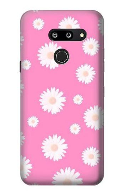 S3500 Pink Floral Pattern Case For LG G8 ThinQ