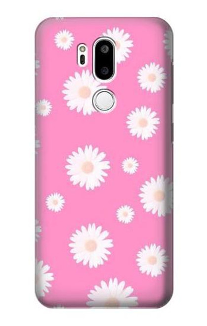 S3500 Pink Floral Pattern Case For LG G7 ThinQ