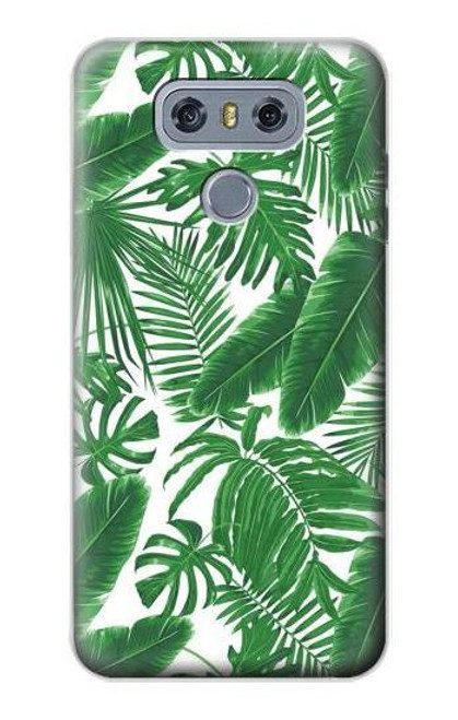 S3457 Paper Palm Monstera Case For LG G6