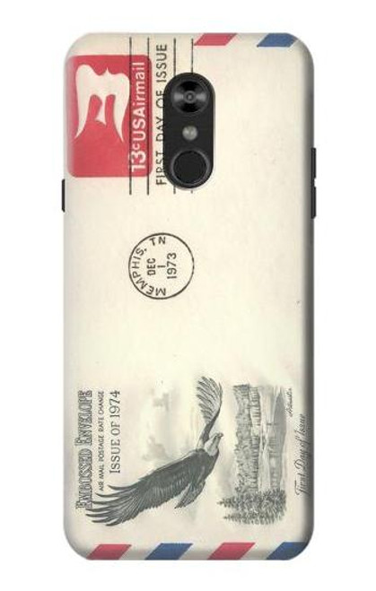 S3551 Vintage Airmail Envelope Art Case For LG Q Stylo 4, LG Q Stylus