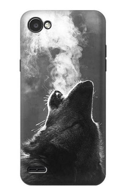 S3505 Wolf Howling Case For LG Q6