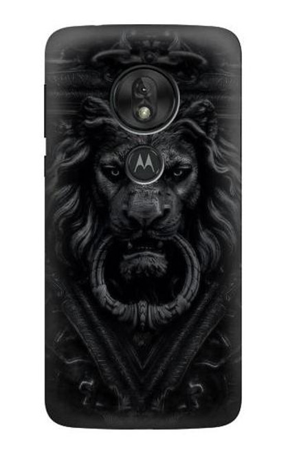 S3619 Dark Gothic Lion Case For Motorola Moto G7 Play