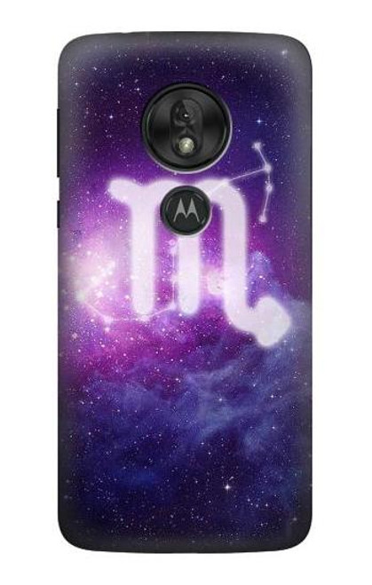 S3370 Zodiac Scorpio Case For Motorola Moto G7 Power