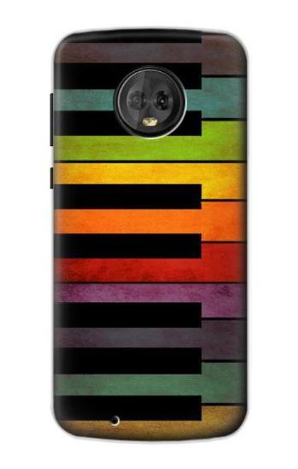 S3451 Colorful Piano Case For Motorola Moto G6