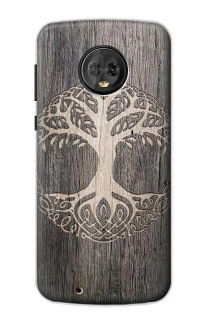 S3591 Viking Tree of Life Symbol Case For Motorola Moto G6