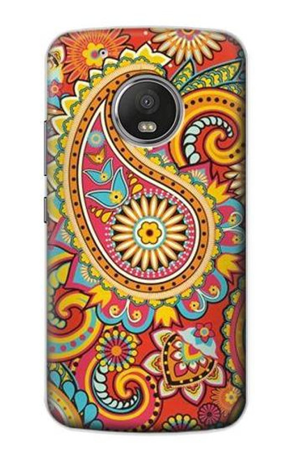 S3402 Floral Paisley Pattern Seamless Case For Motorola Moto G5 Plus