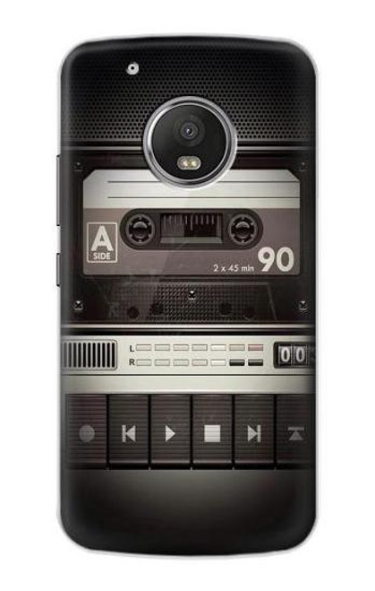 S3501 Vintage Cassette Player Case For Motorola Moto G5 Plus