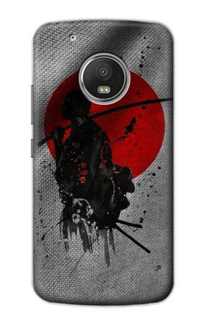 S3517 Japan Flag Samurai Case For Motorola Moto G5 Plus