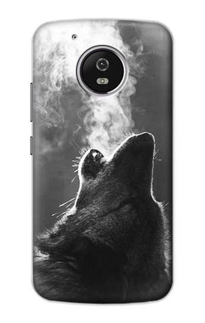 S3505 Wolf Howling Case For Motorola Moto G5
