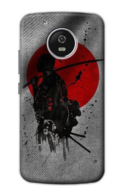 S3517 Japan Flag Samurai Case For Motorola Moto G5