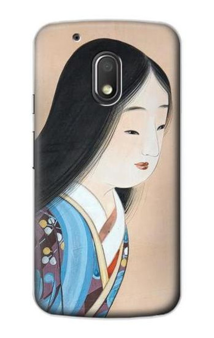 S3483 Japan Beauty Kimono Case For Motorola Moto G4 Play