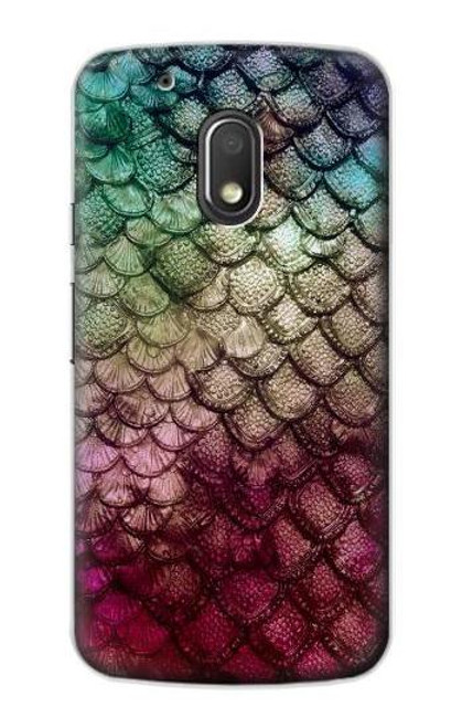 S3539 Mermaid Fish Scale Case For Motorola Moto G4 Play