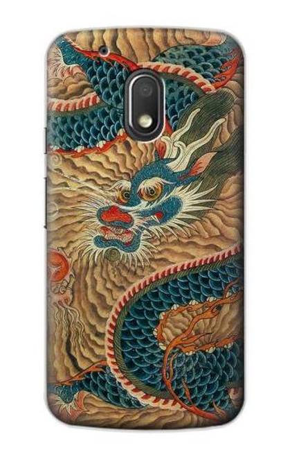 S3541 Dragon Cloud Painting Case For Motorola Moto G4 Play