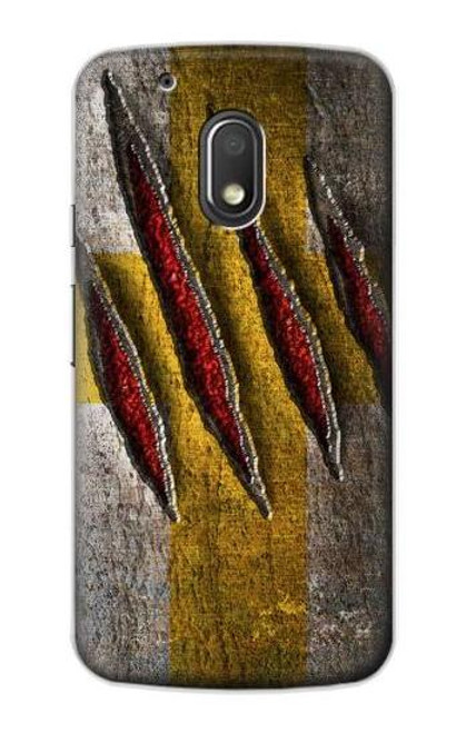 S3603 Wolverine Claw Slash Case For Motorola Moto G4 Play