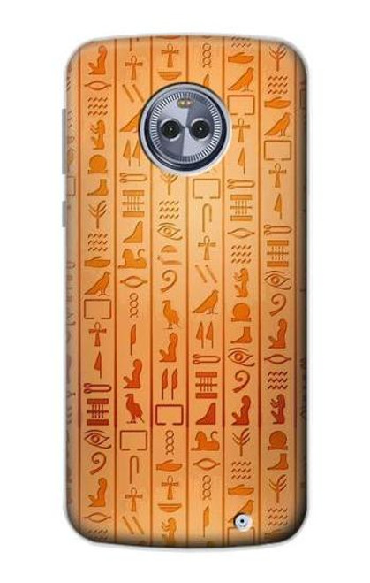 S3440 Egyptian Hieroglyphs Case For Motorola Moto X4