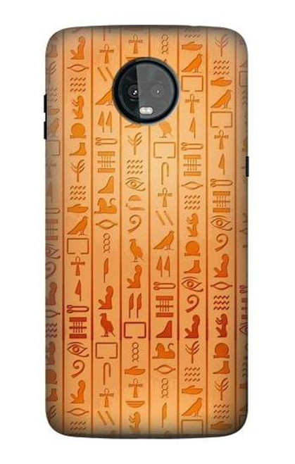 S3440 Egyptian Hieroglyphs Case For Motorola Moto Z3, Z3 Play