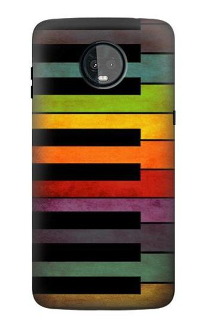 S3451 Colorful Piano Case For Motorola Moto Z3, Z3 Play