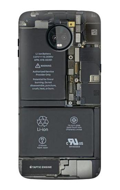 S3467 Inside Mobile Phone Graphic Case For Motorola Moto Z3, Z3 Play