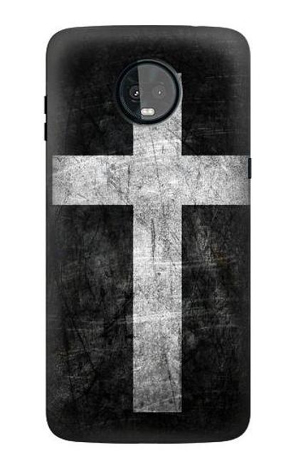 S3491 Christian Cross Case For Motorola Moto Z3, Z3 Play