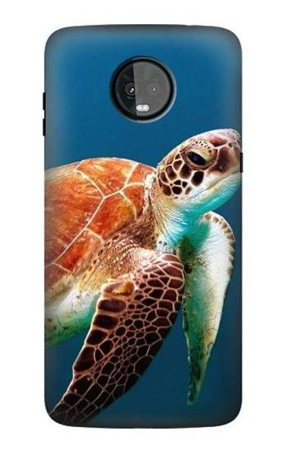 S3497 Green Sea Turtle Case For Motorola Moto Z3, Z3 Play