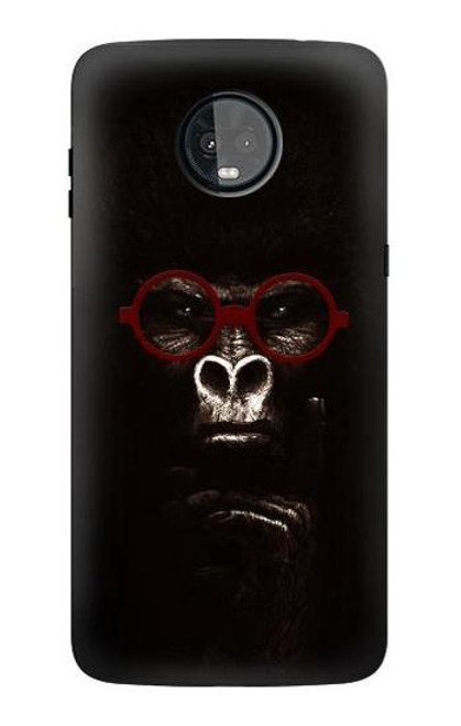 S3529 Thinking Gorilla Case For Motorola Moto Z3, Z3 Play