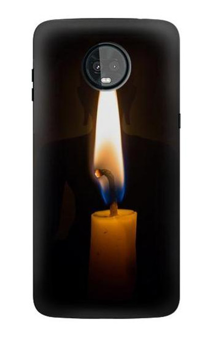 S3530 Buddha Candle Burning Case For Motorola Moto Z3, Z3 Play