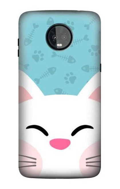 S3542 Cute Cat Cartoon Case For Motorola Moto Z3, Z3 Play