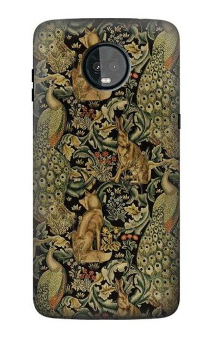 S3661 William Morris Forest Velvet Case For Motorola Moto Z3, Z3 Play