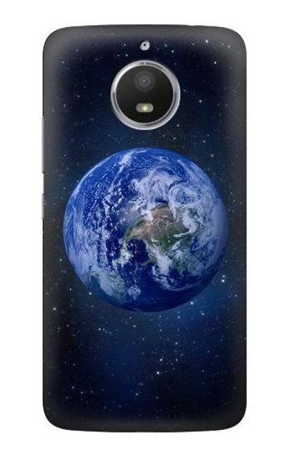 S3430 Blue Planet Case For Motorola Moto E4 Plus