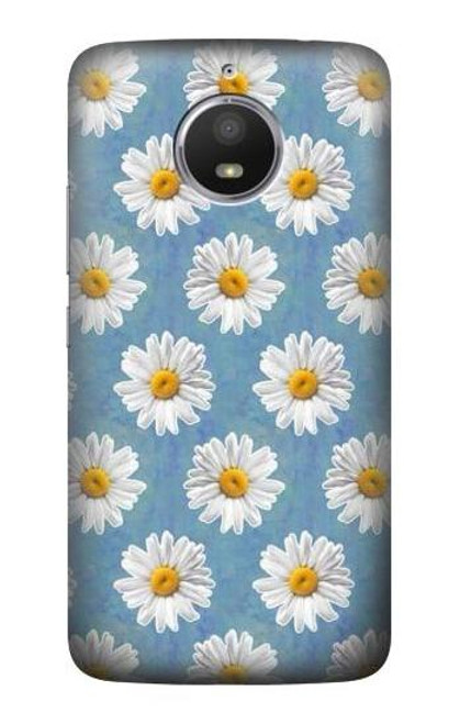 S3454 Floral Daisy Case For Motorola Moto E4 Plus