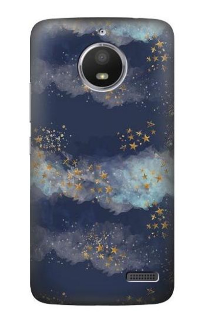 S3364 Gold Star Sky Case For Motorola Moto E4