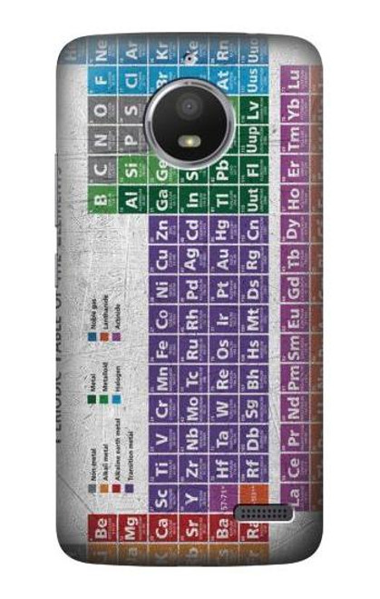 S3383 Periodic Table Case For Motorola Moto E4
