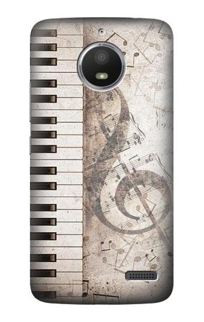 S3390 Music Note Case For Motorola Moto E4