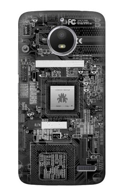 S3434 Bug Circuit Board Graphic Case For Motorola Moto E4
