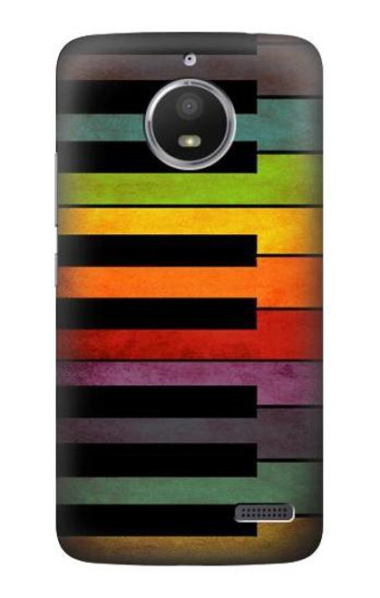 S3451 Colorful Piano Case For Motorola Moto E4