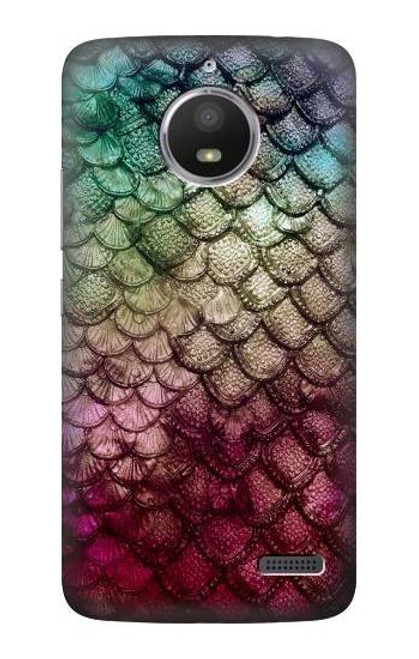 S3539 Mermaid Fish Scale Case For Motorola Moto E4