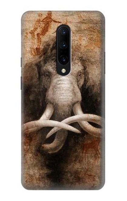 S3427 Mammoth Ancient Cave Art Case For OnePlus 7 Pro