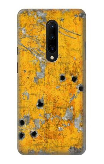 S3528 Bullet Rusting Yellow Metal Case For OnePlus 7 Pro