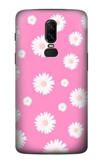 S3500 Pink Floral Pattern Case For OnePlus 6