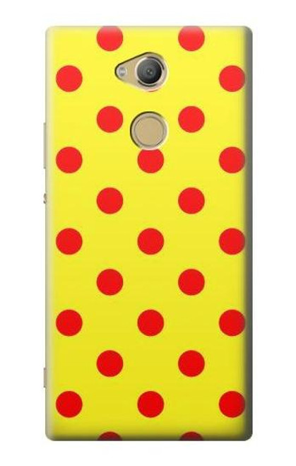 S3526 Red Spot Polka Dot Case For Sony Xperia XA2 Ultra