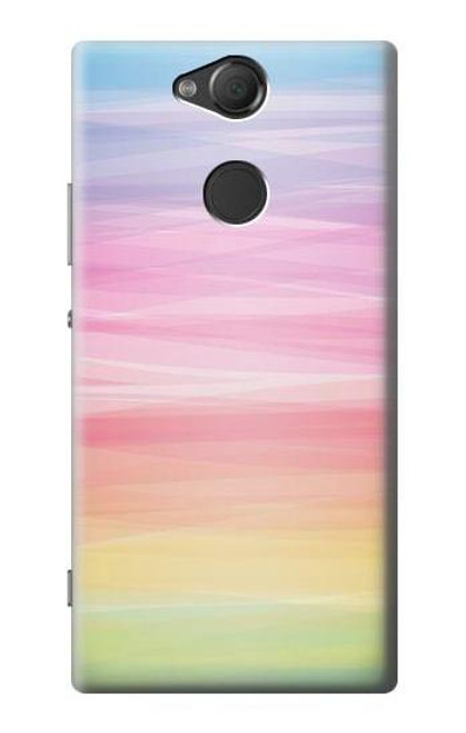 S3507 Colorful Rainbow Pastel Case For Sony Xperia XA2